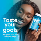 Goli Ashwagandha & Vitamin D Gummy - 180 Count - Mixed Berry, KSM-66, Vegan, Plant Based, Non-GMO, Gluten-Free & Gelatin Free Relax. Restore. Unwind, Pack of 3