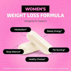 Weight Loss Pills for Women | Fat Burners for Women | Metabolism Booster for Weight Loss Supplement with Raspberry Ketones | Appetite Suppressant, Stomach Fat Burner & Weightloss Diet Pills | 60 Ct
