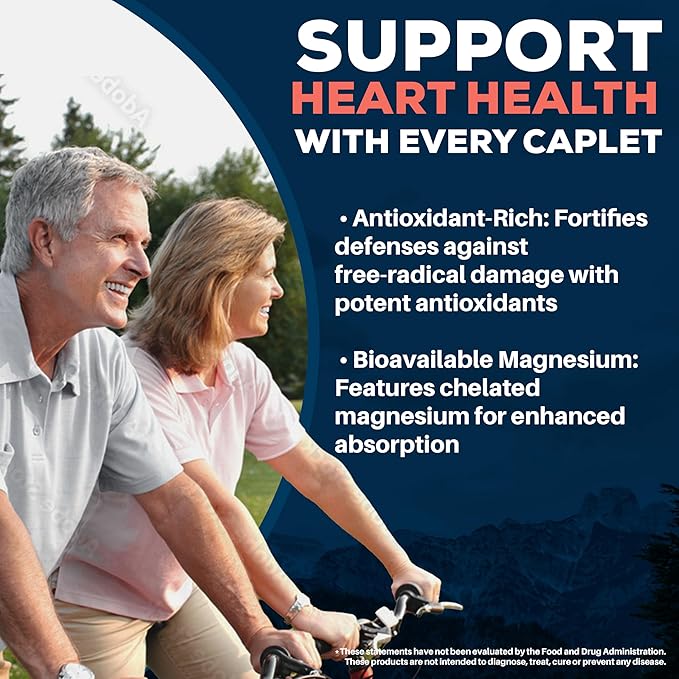 Ayush Herbs Carditone - Natural Heart Health Supplement for Women & Men, BP Formula, Holistic Heart Supplement with Rauwolfia, Arjuna, Calcium, and Magnesium - 60 Vegetarian Caplets (2 Count)