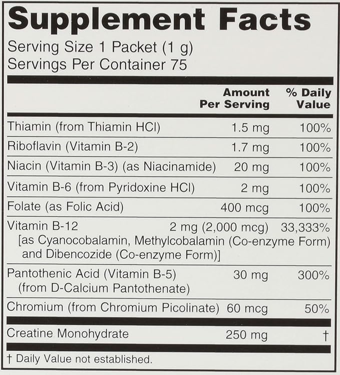 Now Foods - B-12 Instant Energy Packets 75/Box