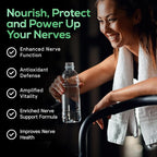 Alpha Lipoic Acid 600mg, Nerve Support Supplement Enriched with Thiamine, Curcumin, Ginger Root, and Vitamin B6, B12 All in One | Vegan Neuro Health Supplement, Lab Tested, 30 Capsules