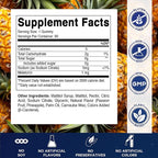 Vitamatic Sugar Free Kids Melatonin 1mg, 90 Gummies, Pineapple & passionfruit Flavored Gummies, 90 Days Supply (Pack of 2)