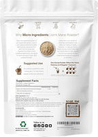 Micro Ingredients Organic Lion’s Mane Mushroom Powder, 16oz | Pure Fruiting Body Superfood | Supports Brain, Focus, Energy & Immune Health | Great for Smoothies & Coffee | Filler Free, Vegan, Non-GMO