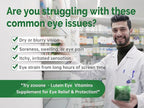 zooone- Lutein Eye Vitamins Supplement for Macular Health and Dry Eye, Contains Lutein, Zinc, Vitamins C/E & Zeaxanthin to Support Eye Health, 90 Tablets (2)