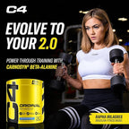 C4 Original Pre-Workout Powder For Endurance, Focus & Performance with 150mg Caffeine, Beta-Alanine, Creatine, Sugar Free Pre-Workout for Men & Women, 30 Servings, Frozen Bombsicle