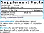 Bronson Tart Cherry Extract 2500 mg Vegetarian Capsules with Antioxidants and Flavonoids Non-GMO, 180 Count