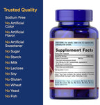 Puritan's Pride Naturally Sourced Cranberry One Per Day Fruit Concentrate 500mg, 50:1 Dietary Supplement for Urinary Tract Support, 4 Month Supply, 120 Rapid Release Capsules