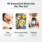 3000mg Iris Sea Moss, 2000mg Black Seed Oil, 1000mg Ashwagandha, 1000mg Burdrock Root, 1000 mg Bladderwrack with Black Pepper & Vitamin C | Vitality & Energy Support | All-in-one supplement | 120 Caps