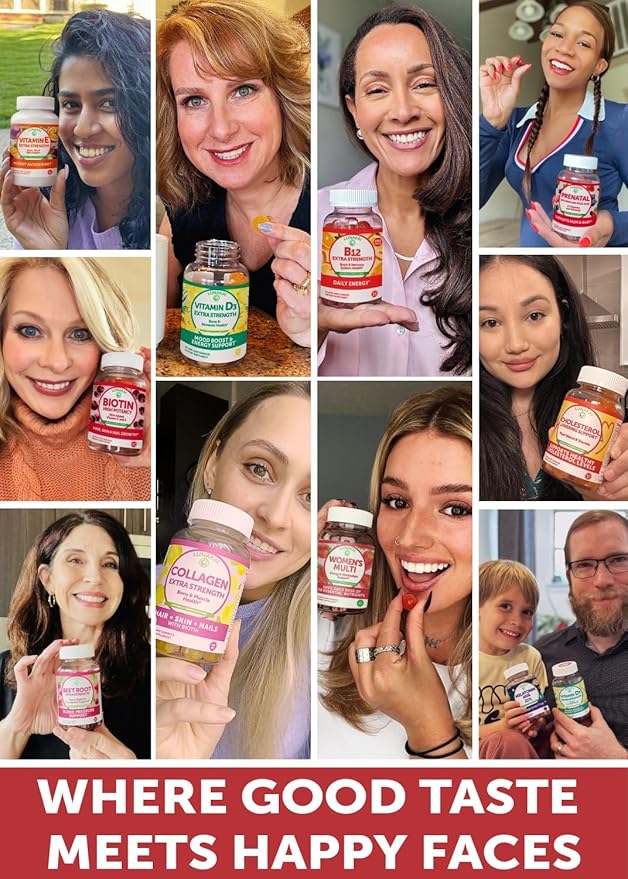 Lunakai USA Made Womens Multivitamin Gummies - Delicious Daily Dose with 16 Multi Vitamins for Women - Energy & Immune Support, Non-GMO - 3 Pack