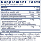 Life Extension Fast-C® and Bio-Quercetin®, Fast delivery and Absorption, Vitamin C, Fenugreek, Immune Support, Magnesium, Gluten-Free, Non-GMO, Vegetarian, 60 Tablets
