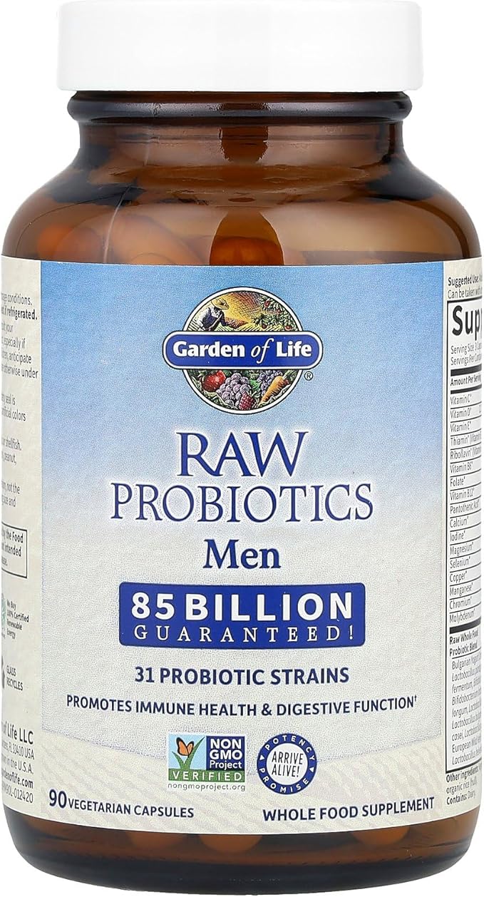 Garden of Life - RAW Probiotics Men - 90 Vegetarian Capsules