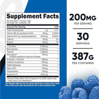 Nutricost Pre-Workout Complex Powder (30 Servings, Blue Raspberry) - Pre-Workout Supplement with Beta-Alanine, Taurine & Amino Acids