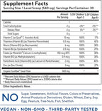 Tasteless Multivitamin Powder for Kids + Toddlers- No Sweeteners, Flavors, Colors or Preservatives. Add to Beverages or Food. Pure, Flavorless Children's Multivitamin Supplement. 30 Servings.