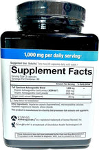 Organic KSM-66 Ashwagandha Supplement – 180 Vegetarian Capsules, 1000mg per Daily Serving, Supports Healthy Stress Management Response