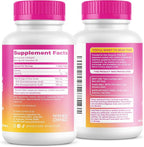 Pink Stork Omega 3 Fish Oil Supplements for Women with DHA and EPA - High Potency Burpless Omega-3 Supplement for Cognitive Health - 60 Softgels