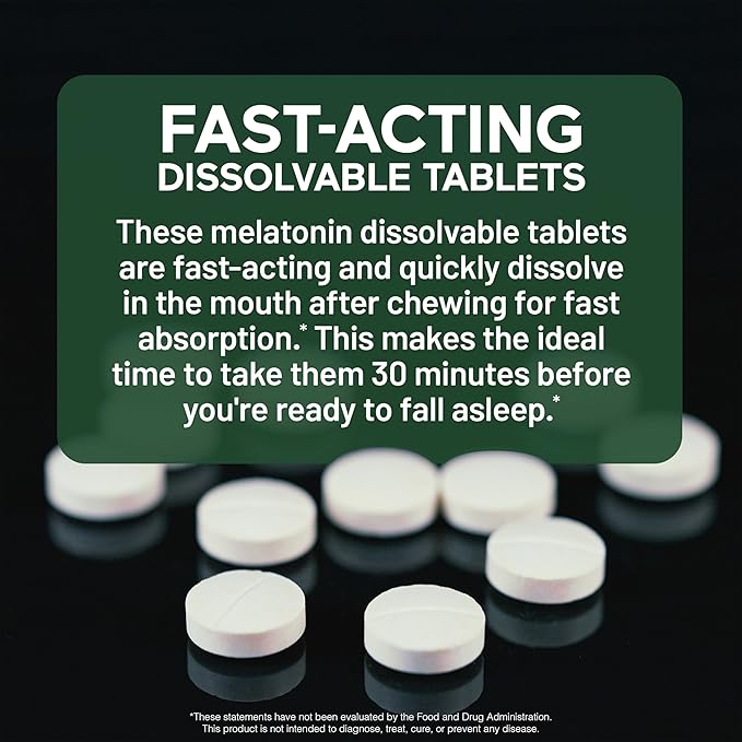 SMARTERNUTRITION Smarter Sleep Melatonin Dissolvable Tablets 4.5mg + Natural Clinically Proven Lactium® for Sleep & Stress Support - Mint Flavor Melatonin Tablets - Non-GMO-180 Count[90-Day Supply]