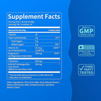 Nello Supercalm Powdered Drink Mix Tub, Cortisol Reducer* and Sleep Aid Supplement, L Theanine, Ksm-66 Ashwagandha, Magnesium Glycinate, Vitamin D 3, No Sugar, Non GMO, 30 Ct, Cucumber Lime
