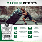 Organic Gelatinized Black Maca 3X Stronger 200 Capsules for Men & Women, Natural Energy Supplement for Focus, Performance, Stamina & Endurance, Mood Enhancement & Stability, Mental Clarity 1000mg x 2