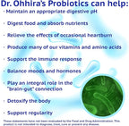 Essential Formulas Dr. Ohhira’s Probiotics Professional Formula with 5 Year Fermented Prebiotics, Live Active Probiotics and The only Product with Postbiotic Metabolites, 60 Capsules