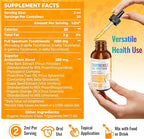 Full Spectrum of Tocotrienols Supplement 1200mg- Tocotrienol Vitamin E Liquid,Tocopherol-Free - Superior Antioxidant Blend - Higher Absorption - 2 fl oz,30 Servings