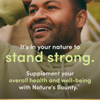 Nature's Bounty Calcium + D3 + Zinc Gummies, Supports Strong Bones & Teeth Plus a Healthy Immune System, 500mg, Orange and Cherry Flavored, 70 Gummies