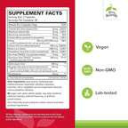 Terry Naturally Healthy Feet & Nerves - Herbal Supplement with Bioactive Vitamin B12 - Circulation & Nerve Health Support Supplement - Vegan Capsules with Boswellia Serrata - 120 Capsules