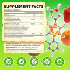 softbear Liposomal Vitamin C Gummies for Adults & Kids 1000mg, Chewable Vitamin C Supplement for Immune Support, Vegan/Organic/Sugar Free VIT C Gummies, Strawberry Flavor 120 Count