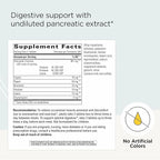 Integrative Therapeutics Bio-Zyme - Pancreatic Enzyme Complex for Digestive Support* - Supports Healthy Digestion* - Undiluted Pancreatic Extract - 200 Tablets (100 Servings)