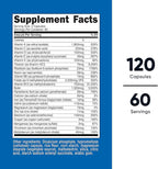 Nutricost Methylated Multivitamin 120 Capsules, 60 Servings - 23 Vitamin & Minerals Per Serving