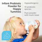 Klaire Labs SFI Health Ther-Biotic Baby Probiotic Powder - Probiotics for Kids with 10-Strains - 5 Billion CFU Infant Probiotic for Digestive Health and Immune Support (120 ct)