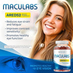 Eye Vitamins - AREDS 2 Based Formula - Eye Vitamin with Lutein & Zeaxanthin for Macular Health - Vision Supplements for Adults - 120 Softgels Support & Care for Eyes - Made in USA