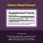 Celery Seed Extract by Natural Factors, Herbal Supplement for a Healthy Circulatory System, 60 Capsules