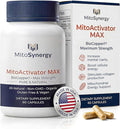 MitoActivator MAX - BioCopper1 Cu1 (Cunermuspir) 2.0mg Maximum Strength Bioavailable Copper - Mitochondrial NAD+ ATP Booster, Anti-Aging, Anti-Graying, Tick Immune Support - 60ct