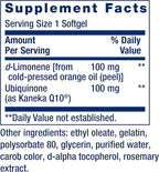 Life Extension CoQ10 (Ubiquinone) with d-Limonene – Heart Health, Fight General Fatigue, Better Absorption – Gluten-Free, Non-GMO – 60 Softgels