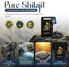 Pure Himalayan Shilajit Resin 10g – Gold Grade Himalayan Shilajit | 85+ Trace Minerals & Fulvic Acid | Lab Tested | Natural Energy Support for Men & Women | High Potency Shilajit Resin