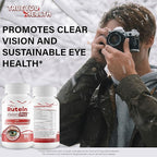 Rutein Vision Pro - Our Best Vision Pills For Eyes - Vitamin A Vision Capsules - Vision Improvement Pills - Rutein Supplement For Eyes - Rutein Eyebright Eye Red Root Hack For Retina Clear Ocular Clog