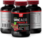 Tart Cherry Extract for Uric Acid - URIC ACID FORMULA - Green Coffee Bean Extract for Uric Acid, Uric Acid Health Supplement, Pomegranate Extract for Uric Acid, Joint Support 1 Bottle 60 Capsules