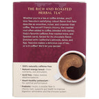 Teeccino Vanilla Nut Herbal Tea - Rich & Roasted Herbal Tea That’s Caffeine Free & Prebiotic for Natural Energy, 10 Tea Bags