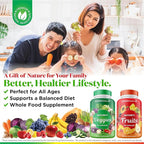 Superfood MD Fruits & Veggies Supplement - Whole Food Natural Superfoods - with Beta Carotene - Soy Free- 90 Count (Pack of 2)