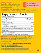 Nature Made Chewable Vitamin C 500 mg, Dietary Vitamin C Supplement for Immune Support, 150 Tablets, 150 Day Supply