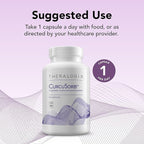 Theralogix CurcuSorb Turmeric Curcumin Supplement - 90-Day Supply - High-Absorption Turmeric Curcumin - Supports Brain, Heart, Immune & Joint Health - Aids Healthy Aging - NSF Certified - 90 Capsules