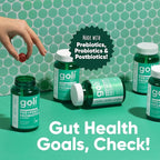 Goli Nutritional Supplement, Pre+Post+Probiotics Gummy - 180 Count - World's First 3-in-1 Gluten-Free, Vegan, Non-GMO, and Gelatin-Free.