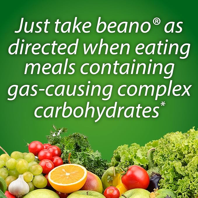 Beano Ultra 800 Food Enzyme - 180 Tablets