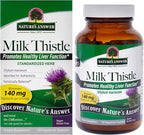 Nature's Answer Milk Thistle Seed Vegetarian Capsules, 120-Count