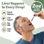 Rejuvica Health Active Milk Thistle 4oz XL Super Size - Advanced Milk Thistle Seed Liquid Extract Drops - May Support The Liver - Vegan Sugar Free Non GMO Tincture 3 Pack