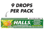HALLS Defense Assorted Citrus Vitamin C Drops, 20 Sticks of 9 Drops (180 Total Drops)
