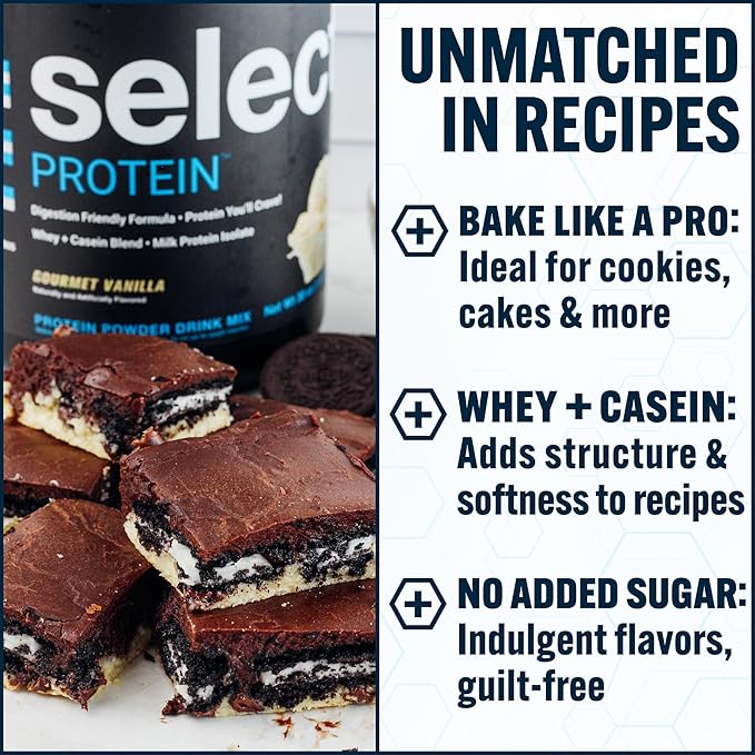 PEScience Select Protein Powder, Whey and Casein Blend, Lean Protein Powder for Women and Men, Low Calorie, Low Carb, Keto Friendly, Gluten Free, Chocolate Mint Cookie - 27 Servings