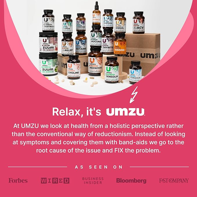 UMZU Daily B, 30 Day Supply – Complete Vitamin B Complex Supplement Blend with B1, B2, B3, B5, B6, B7, B9 & B12 Plus Folic Acid & Biotin – Supports Energy, Focus, Mood, Metabolism & Overall Wellness