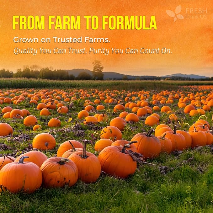 FreshDrinkUS, 330 Premium Pumpkin Seed Oil Softgels with Saw Palmetto, 3000mg Per Serving, Cold Pressed, Pure Virgin Oil, Great Hair Support, Non-GMO, Gluten-Free.
