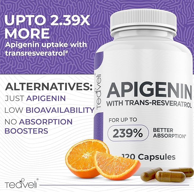 The Sleep Like A Baby Bundle with Golden Milk and Apigenin - Vegan Friendly, Non-GMO